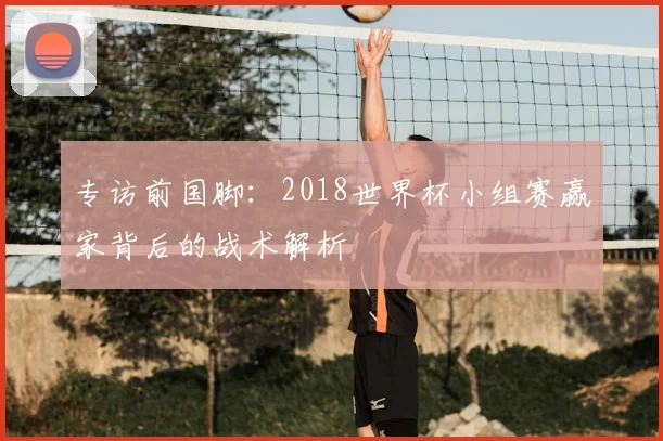 专访前国脚：2018世界杯小组赛赢家背后的战术解析